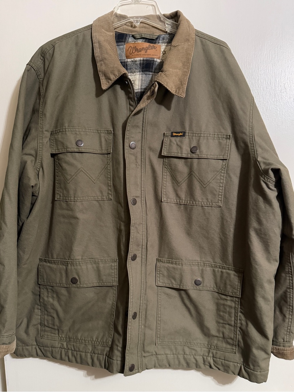 MEN’S WRANGLER LINED BARN COAT